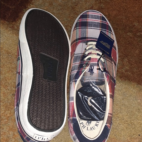 Polo Ralph Lauren Plaid Shoes main image 5